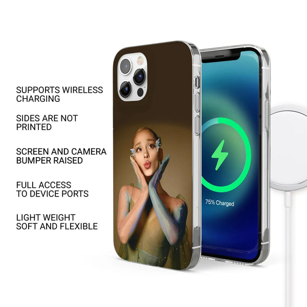 Ariana Grande Phone Case Sweet Soft Cover for iPhone 16 Pro Max