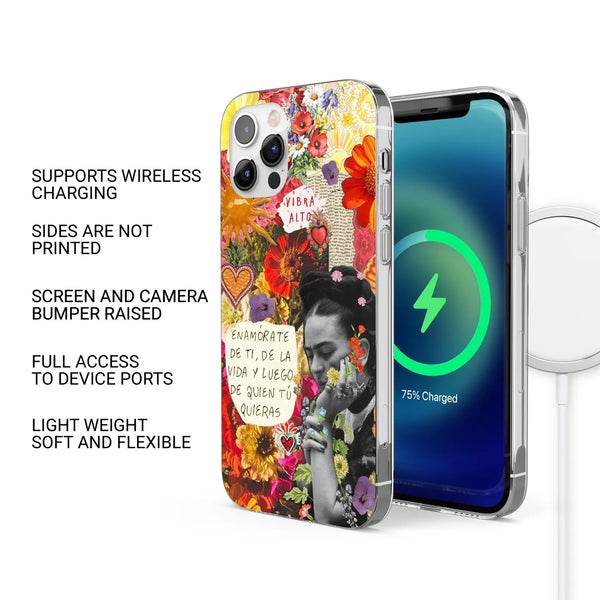 Frida Kahlo Phone Case Portrait Icon Cover for iPhone 16Pro Max