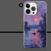 Cloude Monet Phone Case Art Painting Cover for iPhone 16 Pro Max