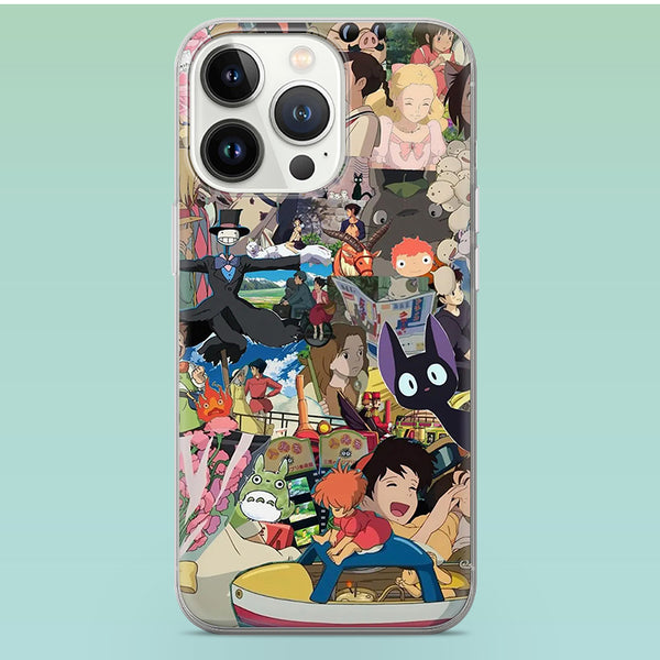 Studio Ghibli Phone Case Service Totoro Cover for iPhone 16 Pro Max