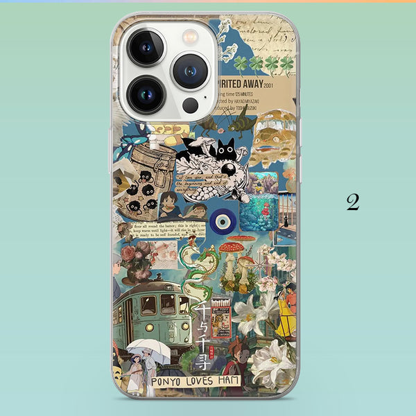 Studio Ghibli Phone Case Service Totoro Cover for iPhone 16 Pro Max