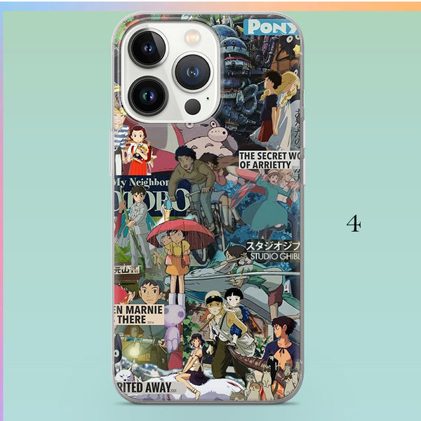 Studio Ghibli Phone Case Service Totoro Cover for iPhone 16 Pro Max
