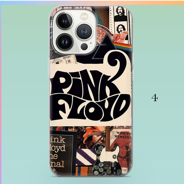 Pink Floyd Phone Case Rock Album Cover for iPhone 16 Pro Max