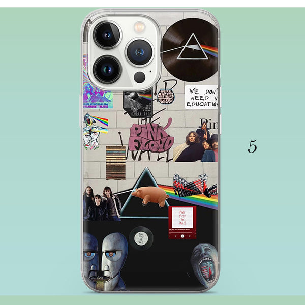 Pink Floyd Phone Case Rock Album Cover for iPhone 16 Pro Max