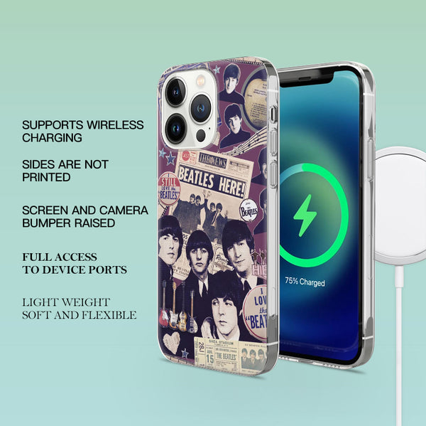 The Beatles Phone Case Music Legend Cover  for iPhone 16 Pro Max