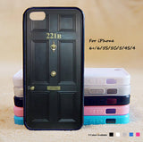 Sherlock 221B Phone Case For iPhone 6 Plus For iPhone 6 For iPhone 5/5S For iPhone 4/4S For iPhone 5C iPhone X 8 8 Plus