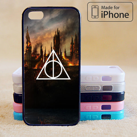 Harry Potter, deathly hallow,Phone Case For iPhone 6 Plus For iPhone 6 For iPhone 5/5S For iPhone 4/4S For iPhone 5C iPhone X 8 8 Plus