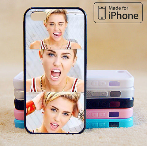 Miley Cyrus Phone Case For iPhone 6 Plus For iPhone 6 For iPhone 5/5S For iPhone 4/4S For iPhone 5C iPhone X 8 8 Plus