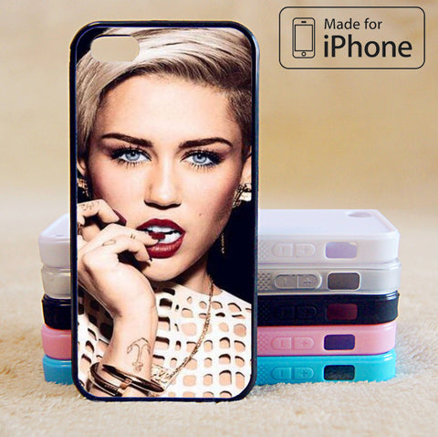 Miley Cyrus Phone Case For iPhone 6 Plus For iPhone 6 For iPhone 5/5S For iPhone 4/4S For iPhone 5C iPhone X 8 8 Plus