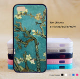 Painting Flower Phone Case For iPhone 6 Plus For iPhone 6 For iPhone 5/5S For iPhone 4/4S For iPhone 5C iPhone X 8 8 Plus