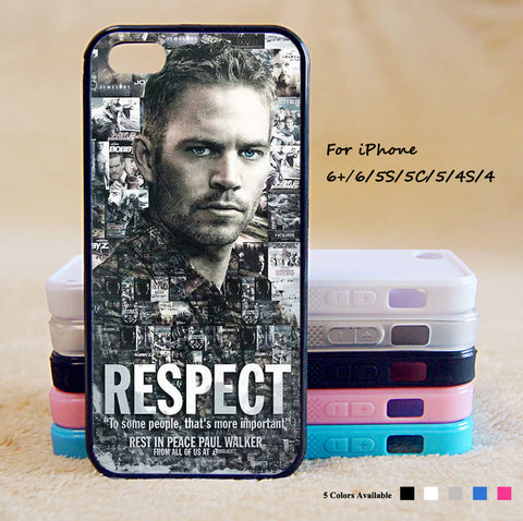 Paul Walker Phone Case For iPhone 6 Plus For iPhone 6 For iPhone 5/5S For iPhone 4/4S For iPhone 5C