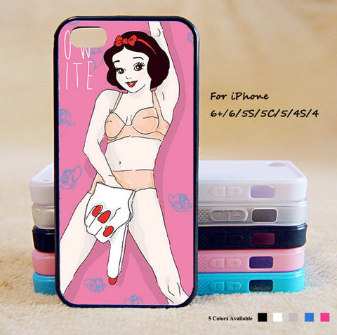 Disney Princess Snow White Phone Case For iPhone 6 Plus For iPhone 6 For iPhone 5/5S For iPhone 4/4S For iPhone 5C3 iPhone X 8 8 Plus