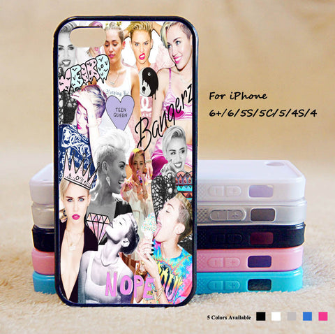 Miley Cyrus Phone Case For iPhone 6 Plus For iPhone 6 For iPhone 5/5S For iPhone 4/4S For iPhone 5C iPhone X 8 8 Plus