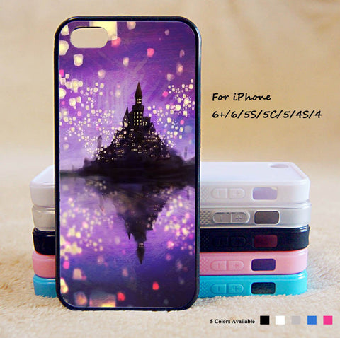 Tangled Castle Phone Case For iPhone 6 Plus For iPhone 6 For iPhone 5/5S For iPhone 4/4S For iPhone 5C iPhone X 8 8 Plus