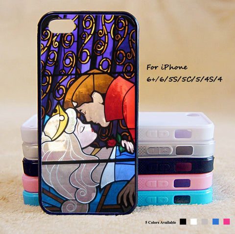 Beauty and Beast Phone Case For iPhone 6 Plus For iPhone 6 For iPhone 5/5S For iPhone 4/4S For iPhone 5C iPhone X 8 8 Plus