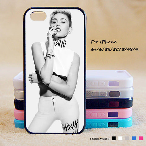 Miley Cyrus Phone Case For iPhone 6 Plus For iPhone 6 For iPhone 5/5S For iPhone 4/4S For iPhone 5C iPhone X 8 8 Plus