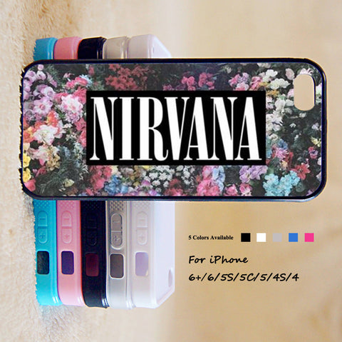NIRVANA Phone Case For iPhone 6 Plus For iPhone 6 For iPhone 5/5S For iPhone 4/4S For iPhone 5C iPhone X 8 8 Plus