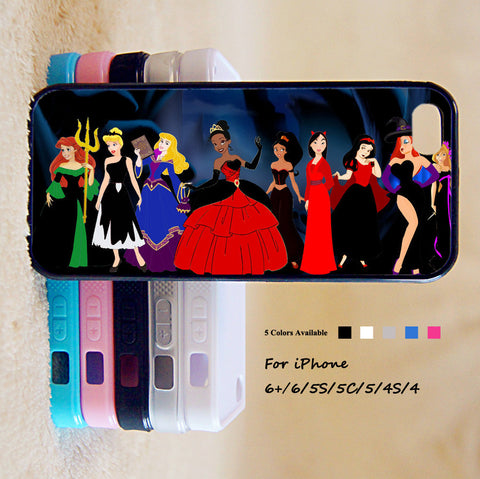 Princess Phone Case For iPhone 6 Plus For iPhone 6 For iPhone 5/5S For iPhone 4/4S For iPhone 5C iPhone X 8 8 Plus