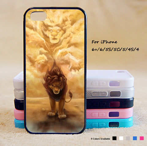 King of Lion Phone Case For iPhone 6 Plus For iPhone 6 For iPhone 5/5S For iPhone 4/4S For iPhone 5C iPhone X 8 8 Plus