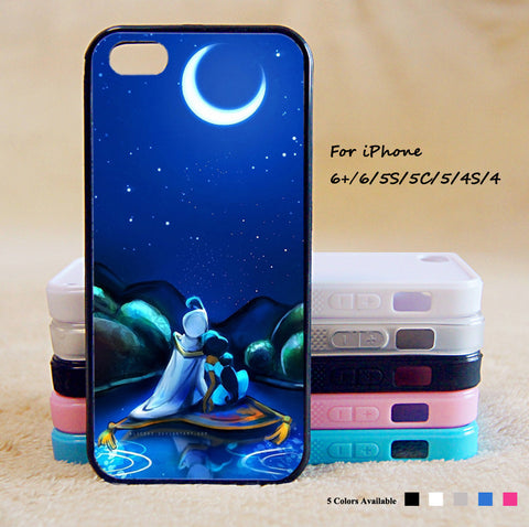 Aladin Princess Phone Case For iPhone 6 Plus For iPhone 6 For iPhone 5/5S For iPhone 4/4S For iPhone 5C iPhone X 8 8 Plus