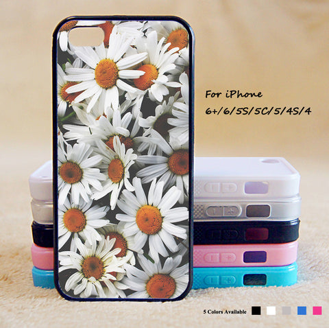 Chrysanthemum Phone Case For iPhone 6 Plus For iPhone 6 For iPhone 5/5S For iPhone 4/4S For iPhone 5C iPhone X 8 8 Plus