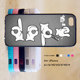 DOPE Phone Case For iPhone 6 Plus For iPhone 6 For iPhone 5/5S For iPhone 4/4S For iPhone 5C3 iPhone X 8 8 Plus