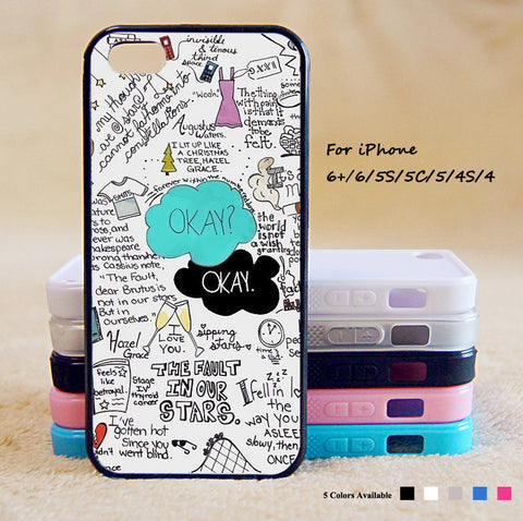 Okay Okay Phone Case For iPhone 6 Plus For iPhone 6 For iPhone 5/5S For iPhone 4/4S For iPhone 5C iPhone X 8 8 Plus