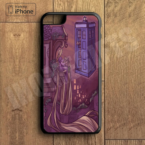 Tangled Doctor Who Plastic Case iPhone 6S 6 Plus 5 5S SE 5C 4 4S Case Ipod Touch 6 5 4 Case iPhone X 8 8 Plus