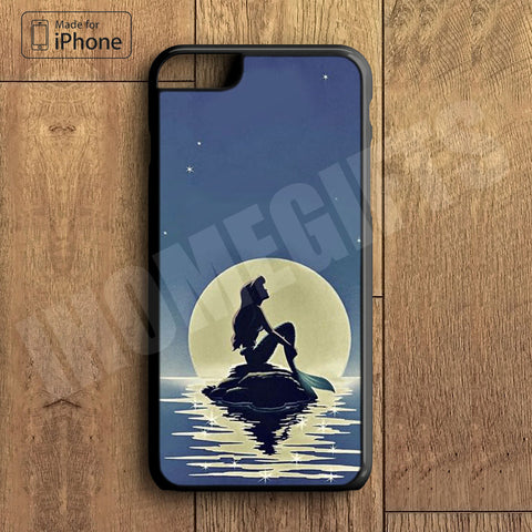 Little Mermaid Plastic Phone Case For iPhone 6 Plus More Style For iPhone 6/5/5s/5c/4/4s iPhone X 8 8 Plus